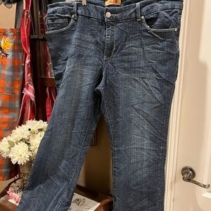 Seven7 Luxe Jeans Women's 20 Mid-Rise Skinny Cotton Blend Denim